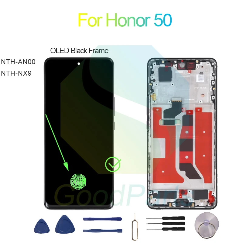 For Honor 50 LCD Display Screen 6.57