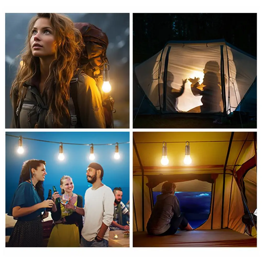 تعمل بالطاقة الشمسية التخييم ضوء LED أضواء الشمسية USB مصابيح قابلة للشحن مصباح المحمولة يده مصباح 400mAh للتخييم في الهواء الطلق شواء #5