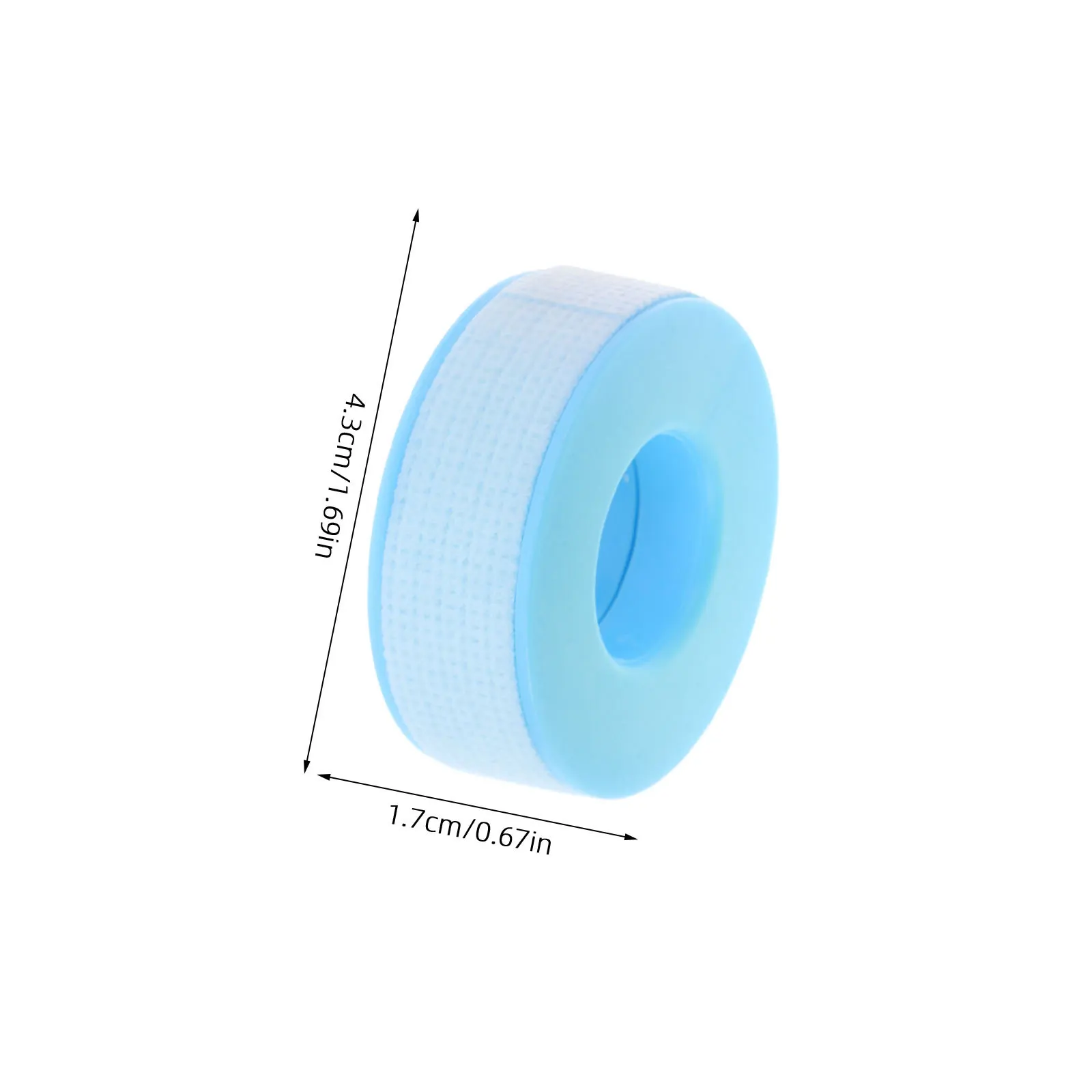 4 لفات رمش تمديد 1.25 سنتيمتر عرض هلام السيليكون لاصق متعدد الألوان تنفس لاش الشريط للبشرة الحساسة لاش الشريط #3