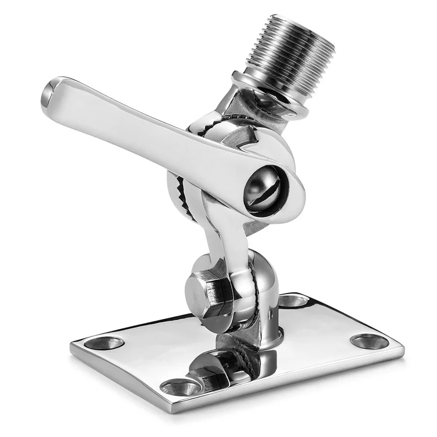 

Factory Outlet 316 Stainless Steel Marine Hardware Antenna Base For Sale