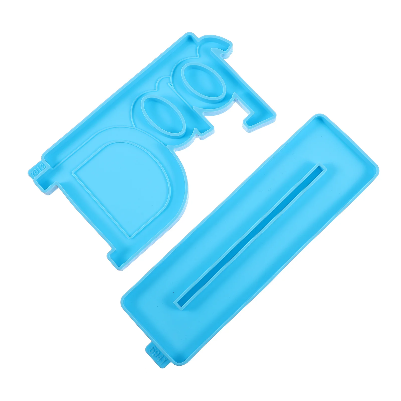 1Set Father's Day DIY Photo Frame Silicone Mold Creative Craft Mold Handmade Decoration Photo Frame Desktop Use