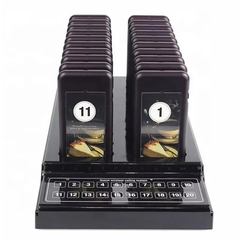 Queue Wireless Calling/pager System/queue Number Calling System for Restaurant