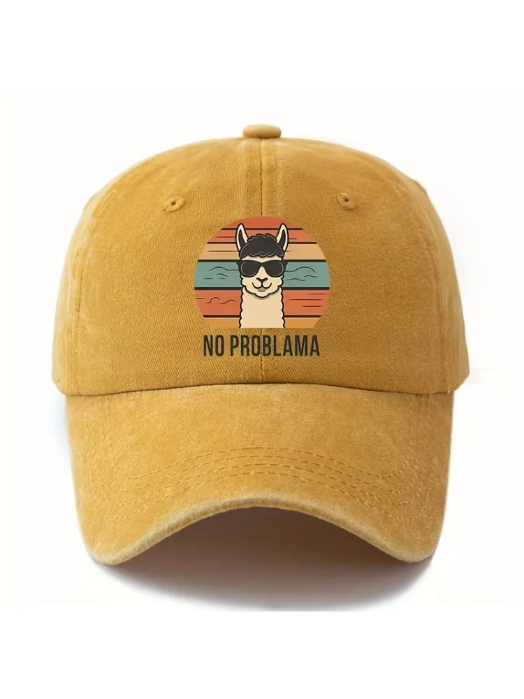 Casquette de baseball en alpaga pour hommes et femmes, avec bord incurvé, adaptée aux activités de plein air telles que le camping et les voyages