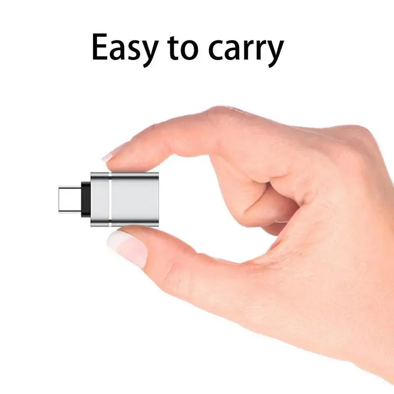 USB 3.0 To Type-C OTG Adapter 10Gb/s Plug And Play USB3.0 To USB C Female-Male USBA To USBC Converter Data Transmission