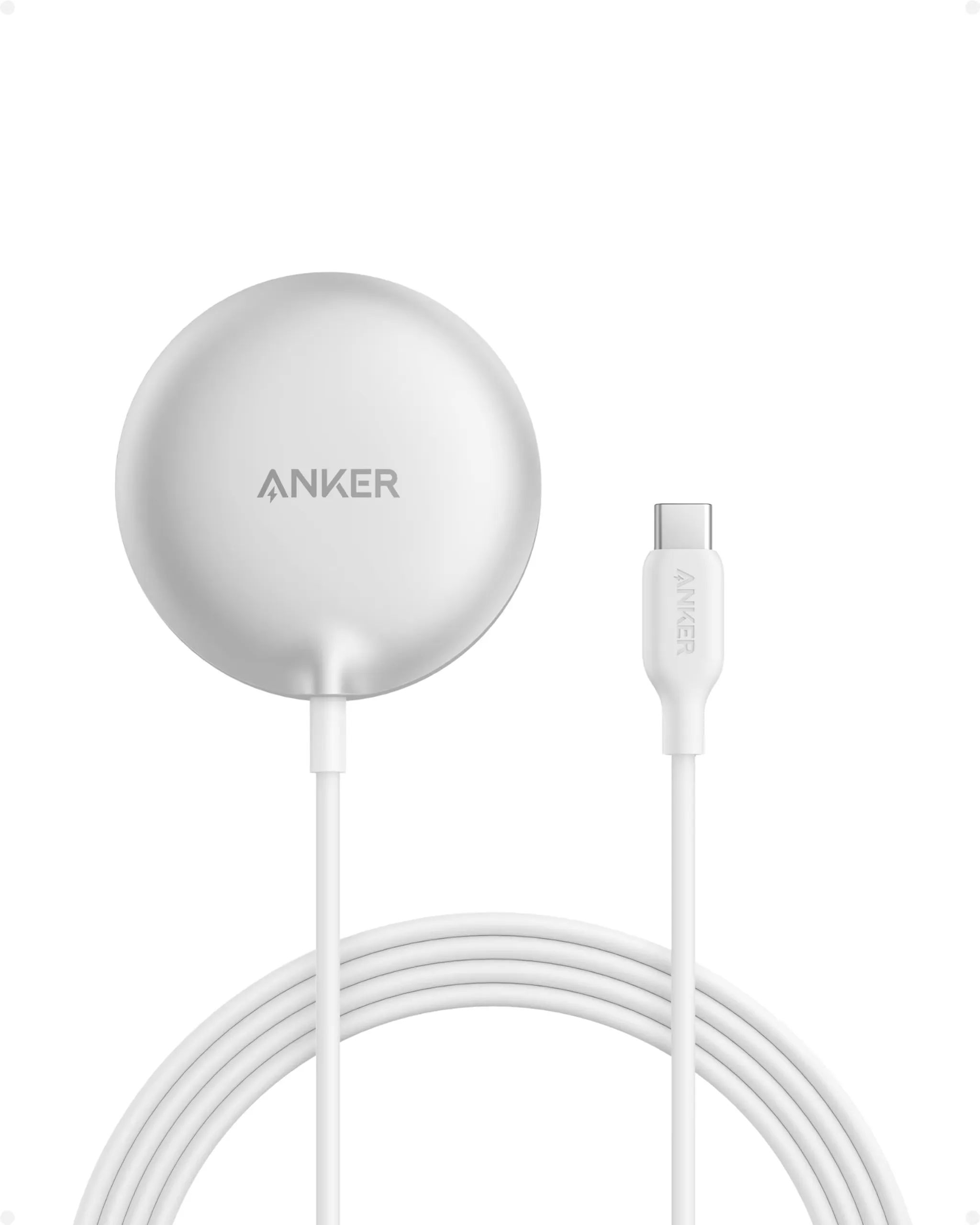 Wireless Charger for Anker MagGo Magnetic Wireless Charger (Pad) Qi2 15W Fast Charge for iPhone 13 14 15 Pro Max MagSafe