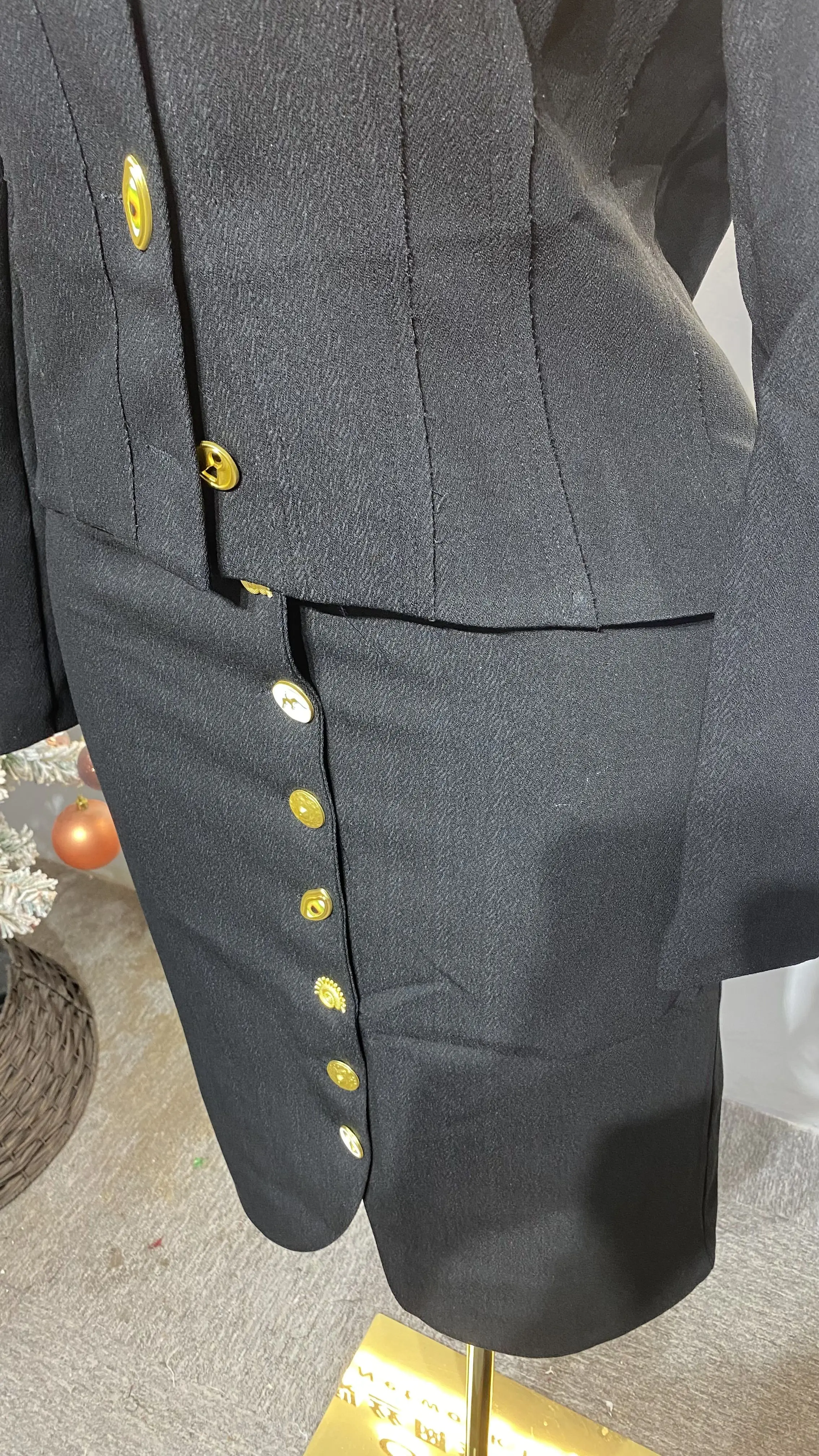 2025 Spring New Arrival: Stylish French-style Lapel, Elegant High-waisted Long Women's Dress-GZXX237