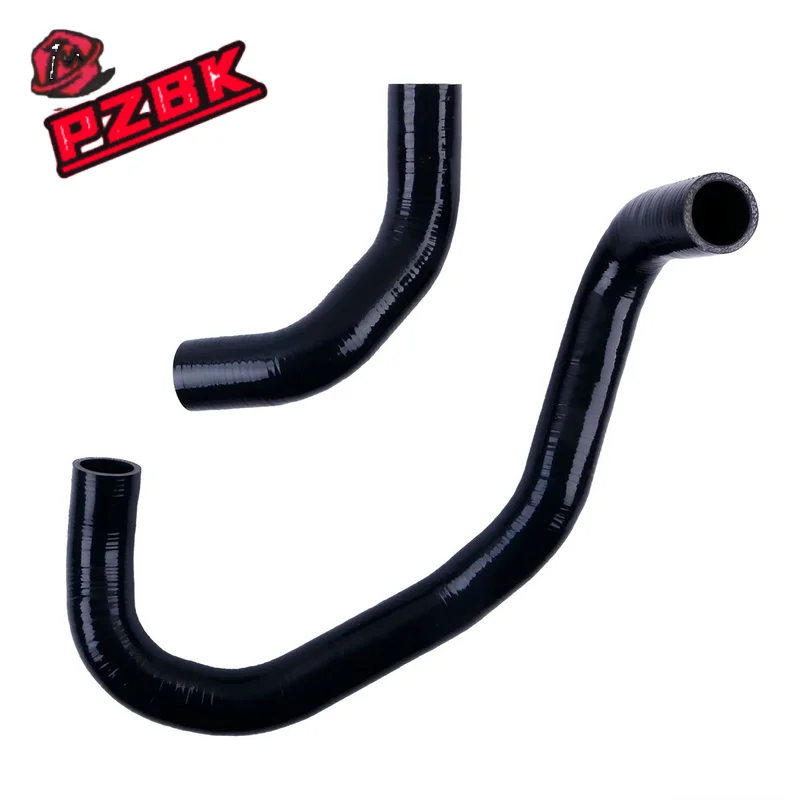 2PCS For 2005-2010 Chrysler 300C / Dodge Challenger Charger Magnum R/T 5.7L Silicone Radiator Coolant Pipe Tube Hose Kit