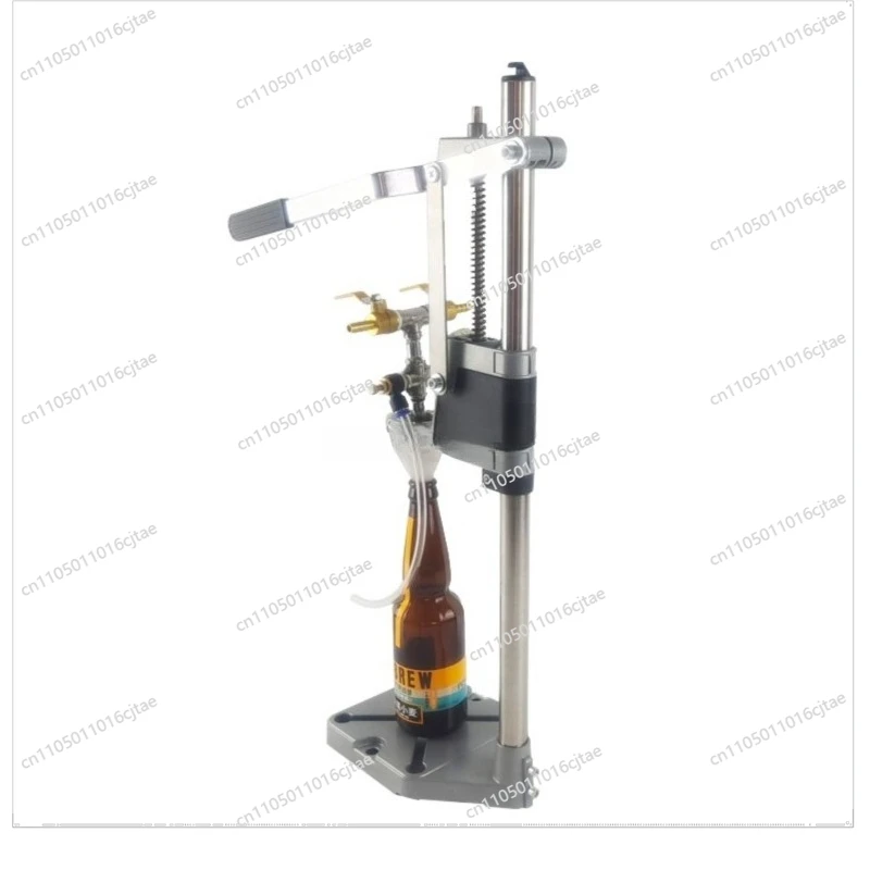 Self-brewed Beer Isobaric Filler Defoaming Bottling Equipment PET Bottle Glass Bottle Liquid Manual Filling Machine