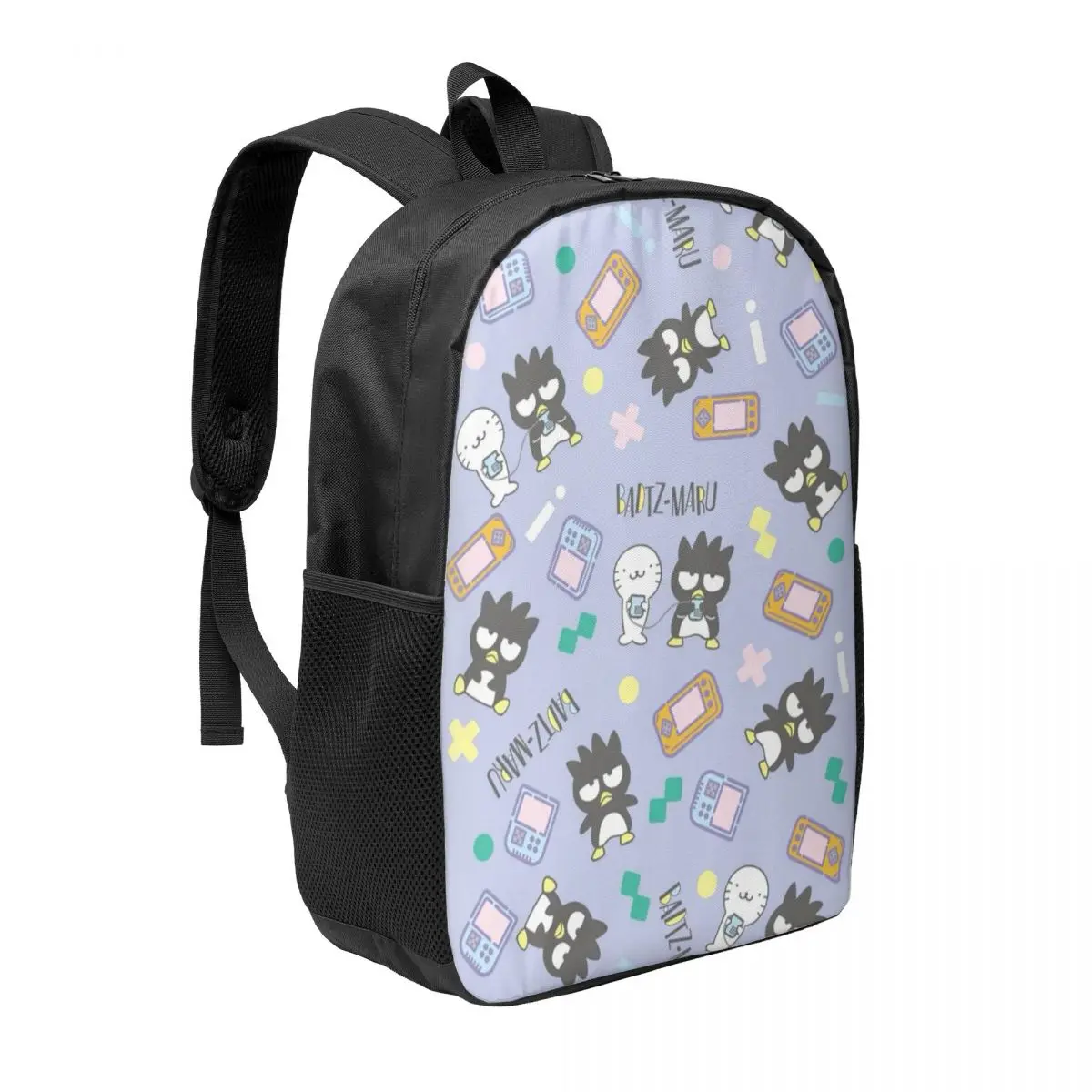 Custom Bad Badtz Maru Kawaii Anime Backpacks Men Women Fashion Bookbag for College School Bags