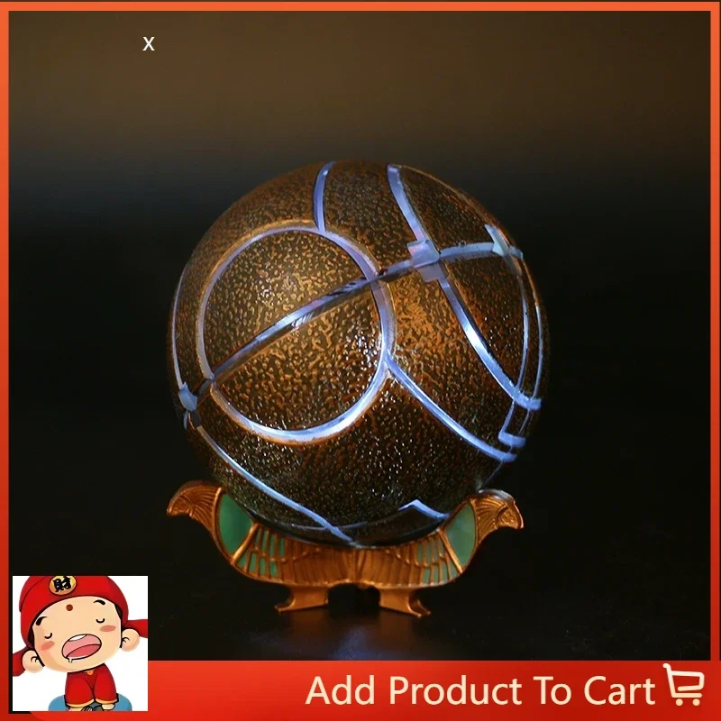 

Hot Selling Game Apple of Eden Fruit with LED Light Action Figure Toys 1:1 Scale Origines Creed Statue Collectible Toy