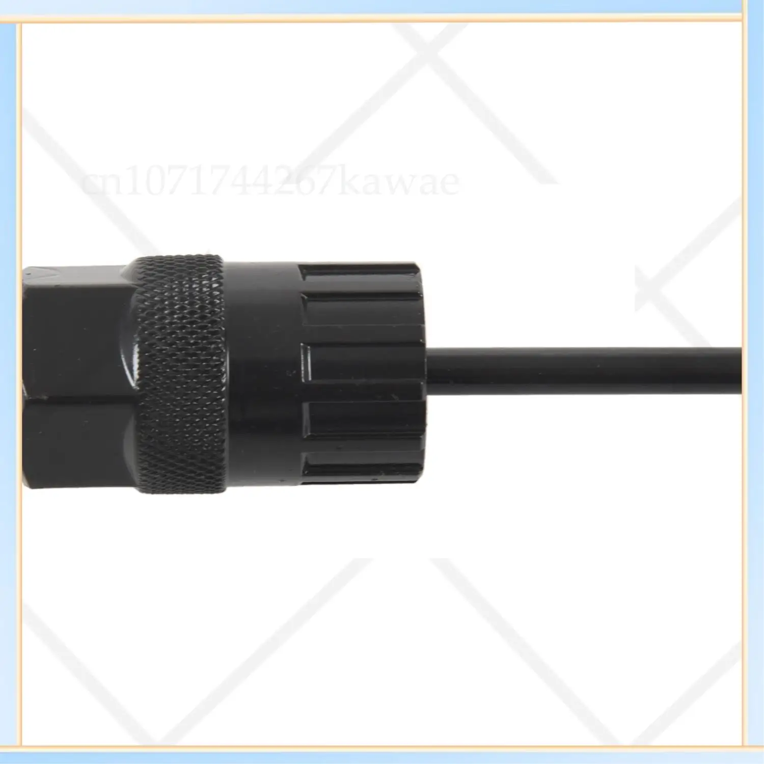 -A16I Strumento per la rimozione della ghiera della cassetta per bicicletta nera con ago per Shimano Sram Sunrace