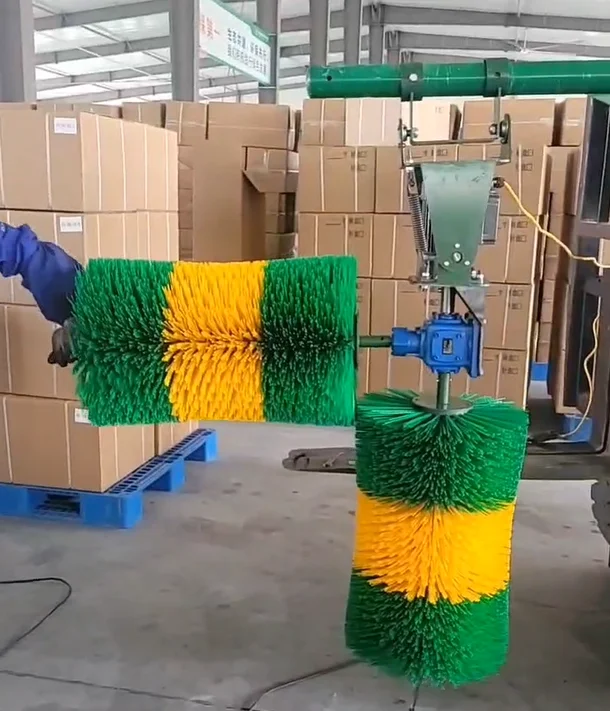 

Электрическая машина Happy Cow Duo с двойной коровьей щеткой для чистки