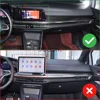 자동차 인테리어 센터 컨트롤 대시 보드 계기판 커버 트림, VW 골프 8 MK8 GTE GTI GTD 2020-2022 건식 탄소 섬유, 2 개 2