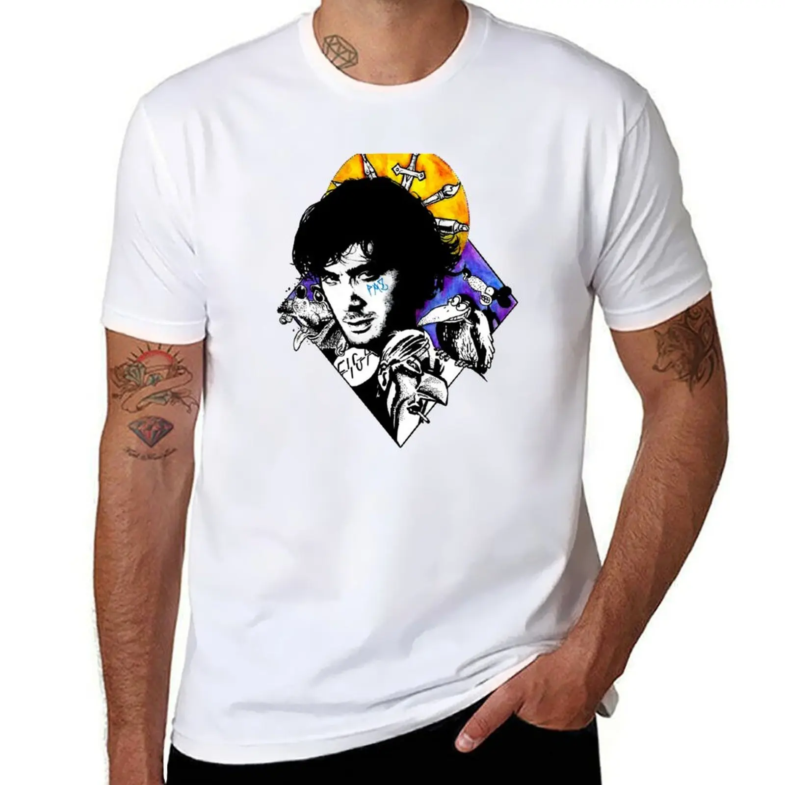 

Андреа для рубашки футболка футболка мужской аниме Паз абсолютный сегмент