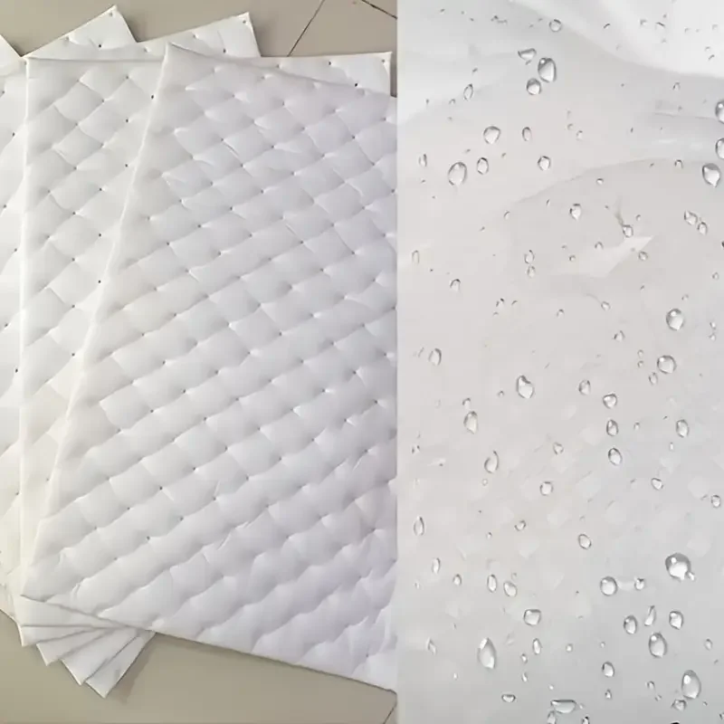 White Car Sound Heat Insulation Cotton Noise Deadening Mat Self Adhesive Waterproof Flame Retardant Auto Interior Material Pad