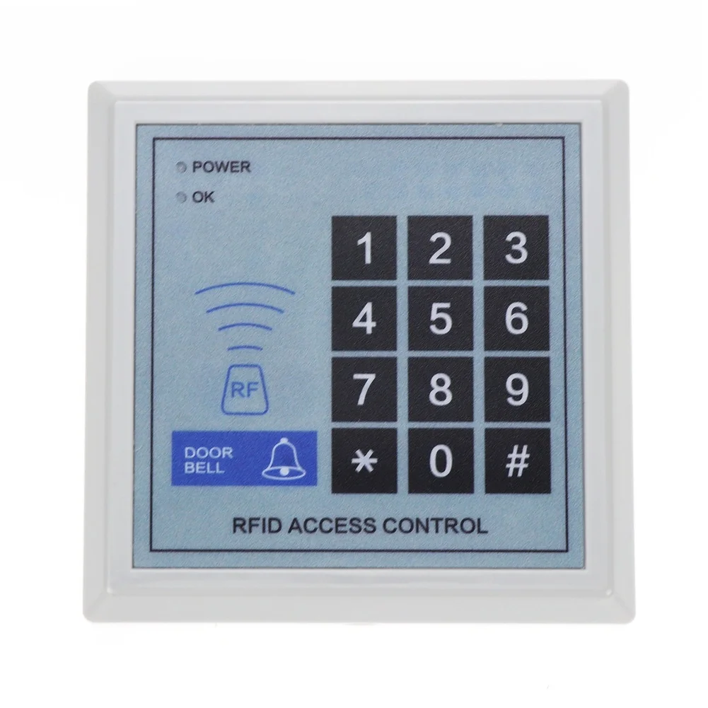 Smart Keypad and Card Reader for For Rfid Entrance Guard Systems Supporting Card Only Password Only or Dual Mode Control