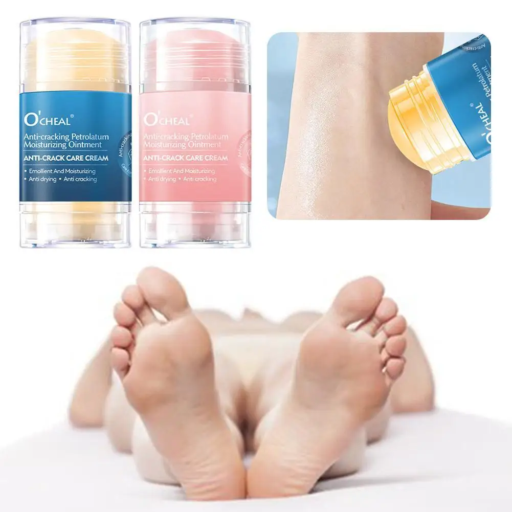 40g Hand Foot Anti-Crack Care Cream Moisturizing Heel Repair Dry Peeling Removal Dead Skin Cream Feet Cracked Body Care Stick