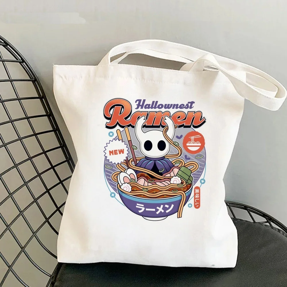 Hollow Knight tote bag reusable foldable torba na zakupy sac cabas shopping woman