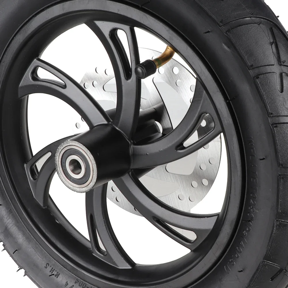 12 1/2X2 1/4 Tire Aluminum Rim With 140mm Brake Disc Kit For Electric Scooters E-bike Folding Bicycles 12 Inch Wheel Accessories