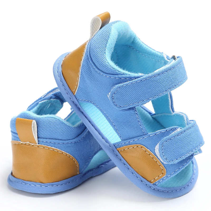 0-18M Boys Handsome Baby Shoes Summer Fashion Classic Baby Sandals Soft Sole Comfortable and Lightweight Casual Walking Shoes