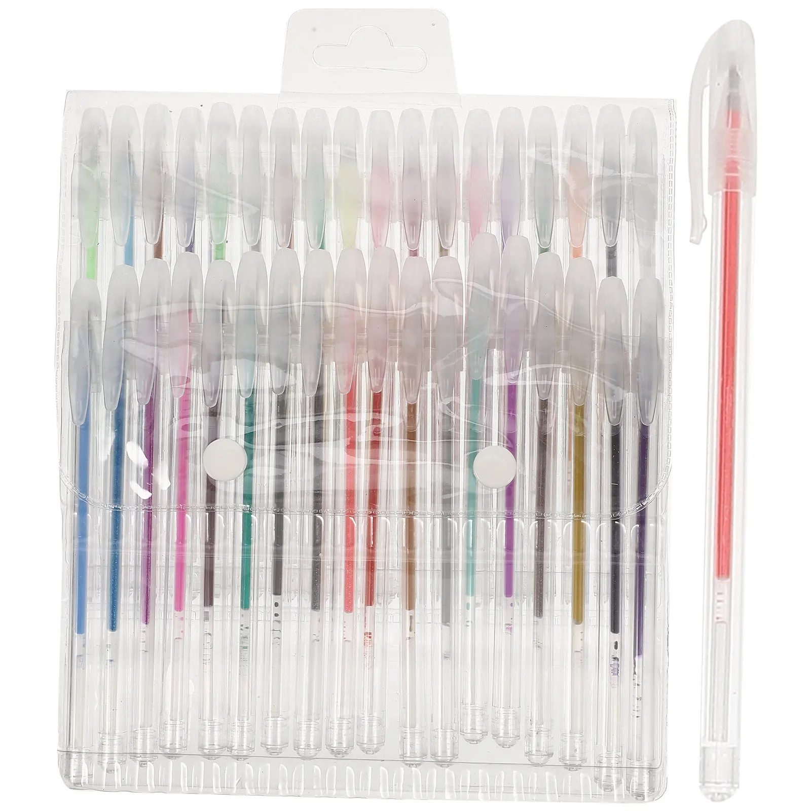 

Набор из 36 цветных гелевых ручек: высококачественные маркеры для рисования, раскрашивания книг для взрослых, детских творческих работ, глиттерные маркеры-краски