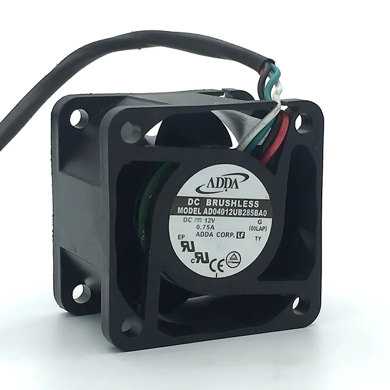 ORIGINALE AD04012UB285BA0 12V 0.75A 4028 40*40*28mm NUOVO RADIATORE VENTOLA DI RAFFREDDAMENTO