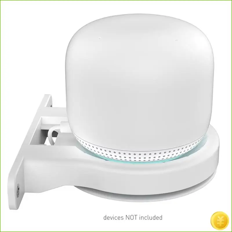 رف حائط لجهاز توجيه Google Nest Wifi اللاسلكي لـ Google Nest Wifi Wall Mount Hanger لـ Google Nest Wifi #2