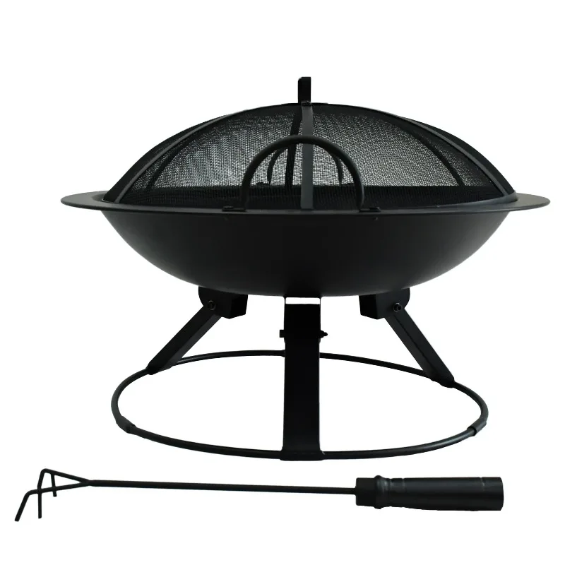 

Garden Small Barbecue Grill Charcoal Fireplace Portable Warmer Firewood Grill Barbecue Grill Stain