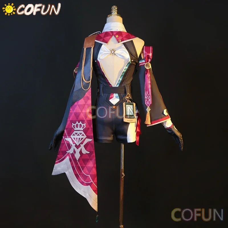 COFUN Game Honkai: Star Rail Topaz Cosplay Kostuum Halloween Outfits Vrouwen Volledige Set