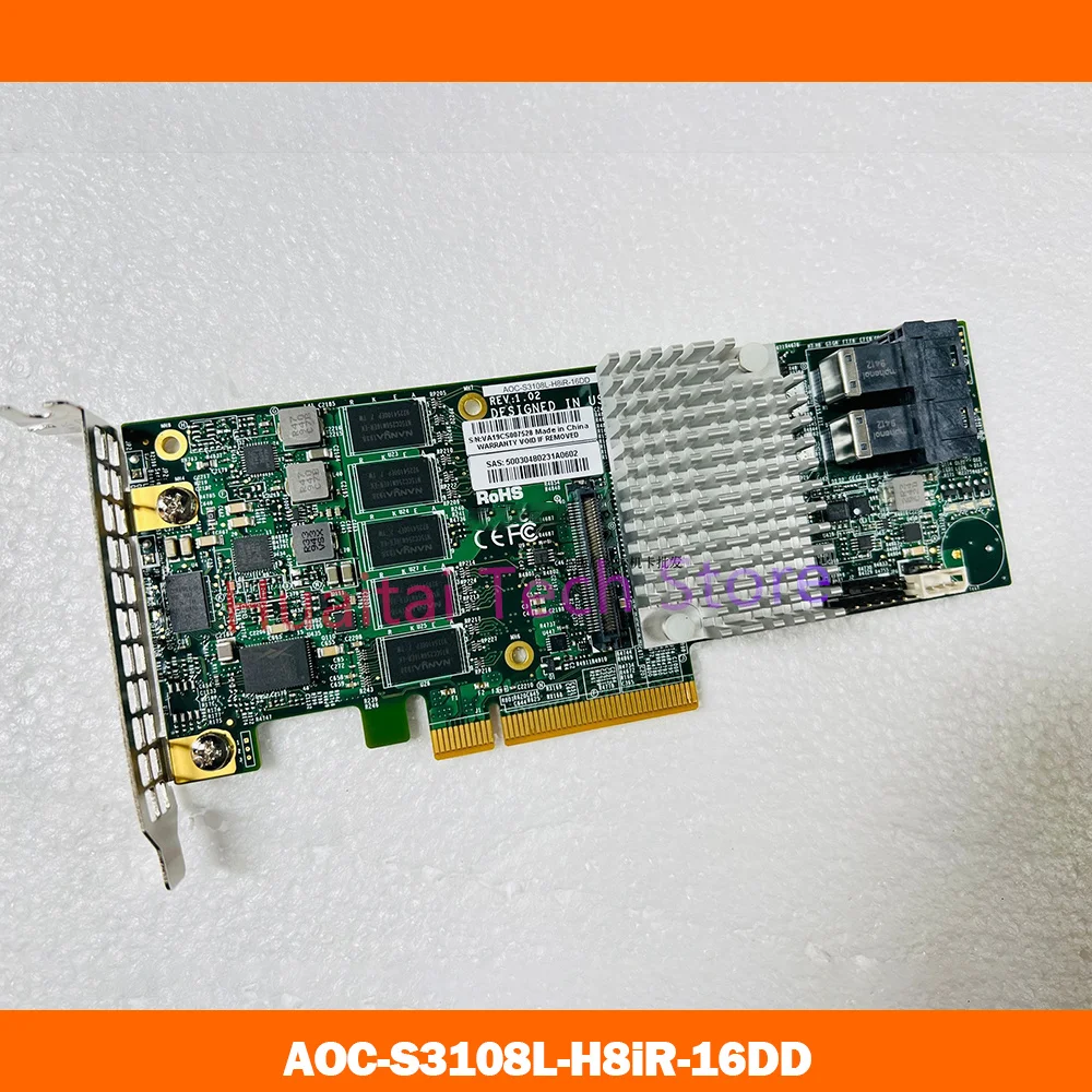 

Для Supermicro 12GB 2G cache RAID card 9361-8i AOC-S3108L-H8iR-16DD