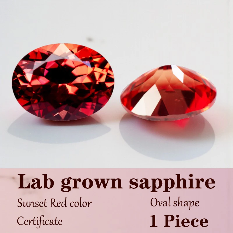cushion-cut-sunset-red-color-lab-grown-sapphire-wholesale-charms-diy-advanced-jewelry-rings-earrings-making-with-certificate