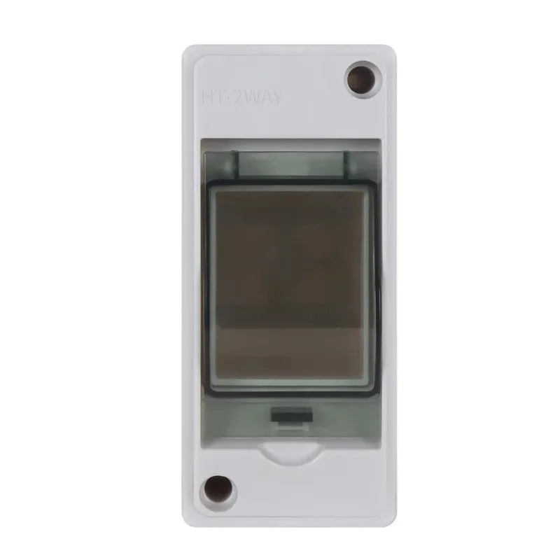 Scatola di distribuzione di giunzione MCB in plastica per energia elettrica a 2/3/5/8/12/15/18/24 vie, impermeabile, antipolvere, serie CE Ht IP65