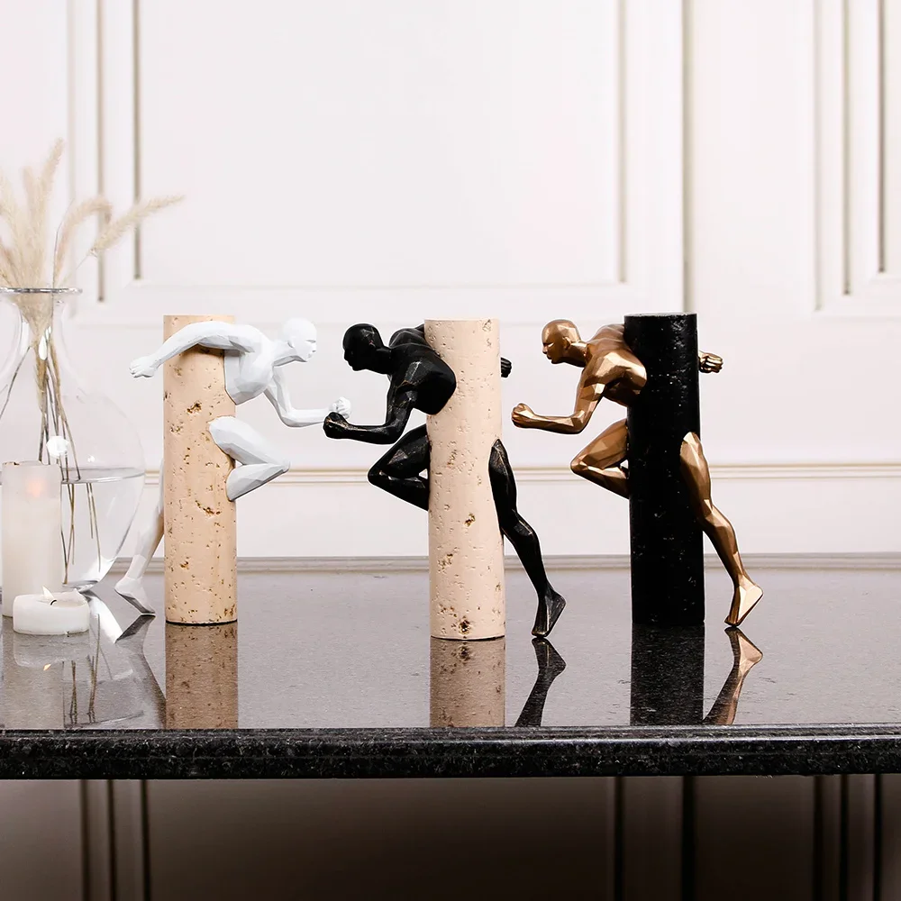

«для креативного роскошного украшения дома», современный стильный современный золотой бегущий человек, домашний декор, роскошные уникальные скульптуры, декор для отеля
