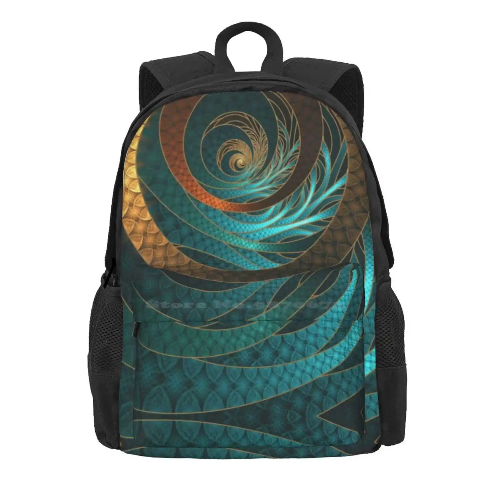 Beautiful Corded Leather Turquoise Fractal Bangles Hot Sale Schoolbag Backpack Fashion Bags Beautiful Corded Leather Turquoise