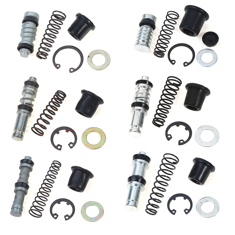 1Set 11mm 12.7mm 14mm 16mm Motorcycle Clutch Brake Pump Piston Plunger Repair Kits Master Cylinder Piston Rigs Repair Accessorie