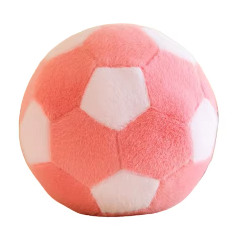 Creative Ball Shape Soccer Ball Throw Pillow Soft Funny Football Throw Pillow Stuffed Ins Football Playing Supplies