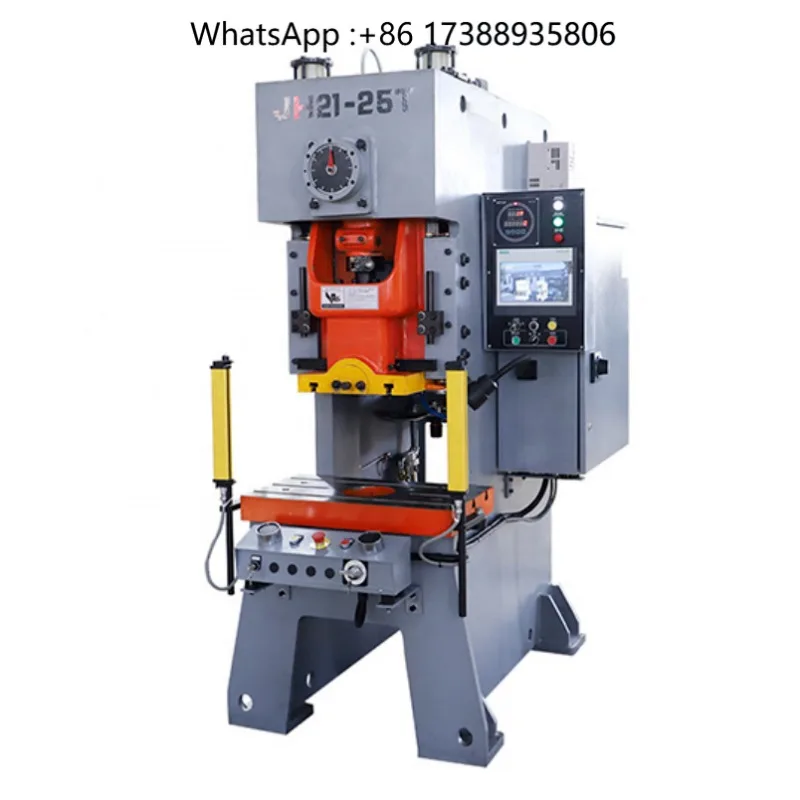 JH21-25T High Performance Pneumatic Punch Press Machine General Purpose for Metal Processing with Core Motor Pressure Vessel