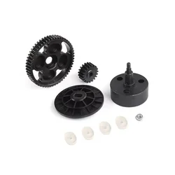 High Speed Metal Gear Kit 19t HD Pinion 55 Spur with Bell Fits HPI Baja 5B 5T 5SC SS 2.0