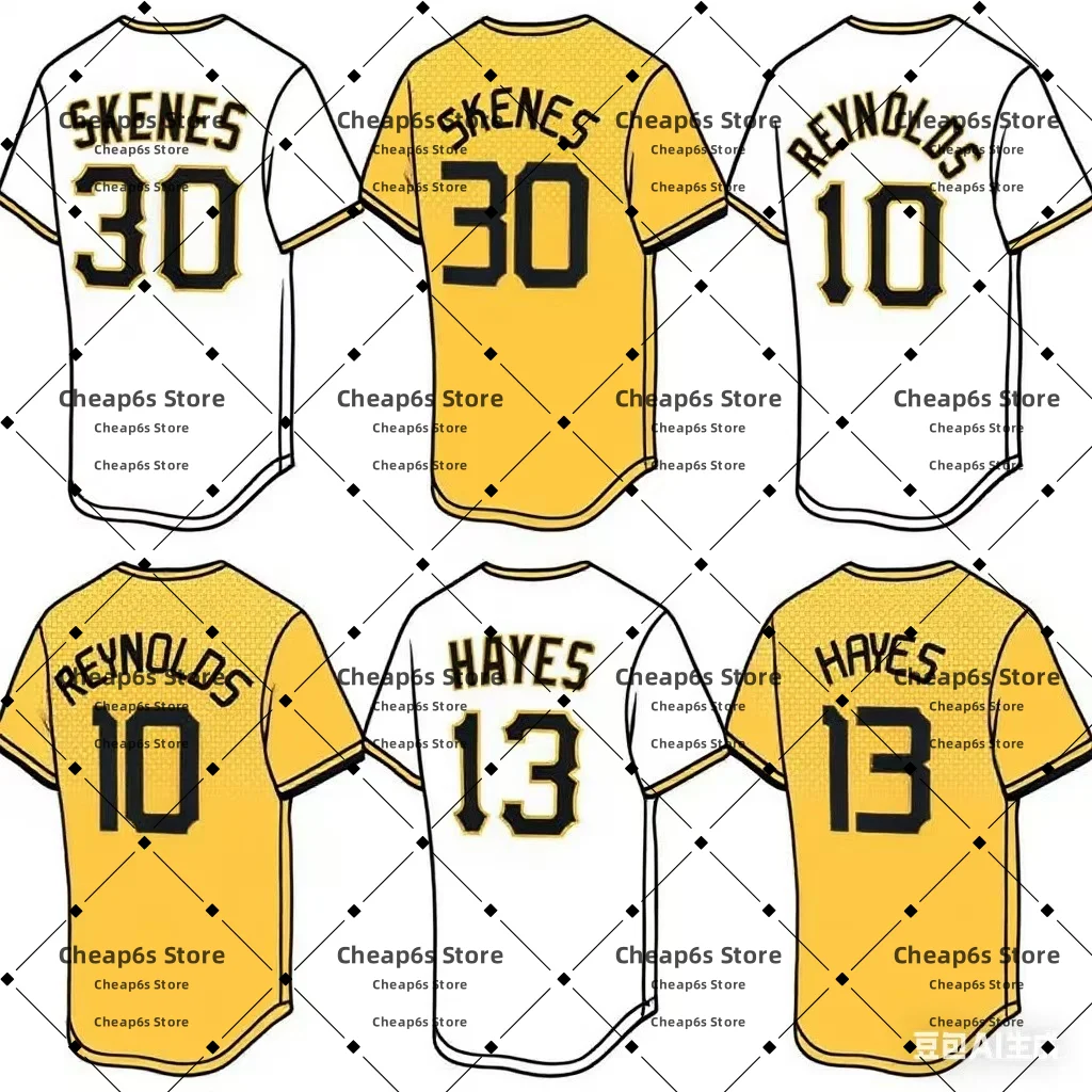 

High Quality Stitched Roberto Clemente Andrew McCutchen Paul Skenes Pittsburgh American Baseball Jersey