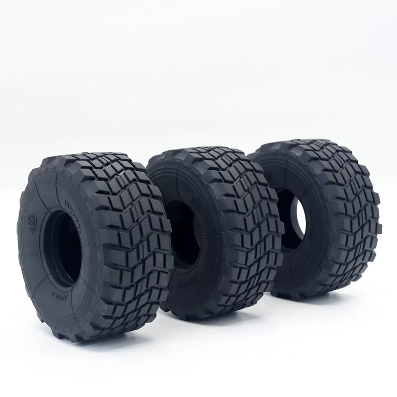 2pcs 100mm Off-road Climbing Tires for 1/14 1/10 RC Crawler Car Tamiya Truck Tipper SCANIA 770S VOLVO BENZ MAN JDM Accessories