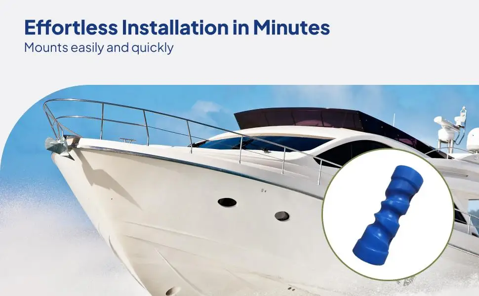 Boat Trailer Roller Replacement Marine Keel Roller Heavy Duty Support Roller Accessories for Dinghy Docks and Ports RV
