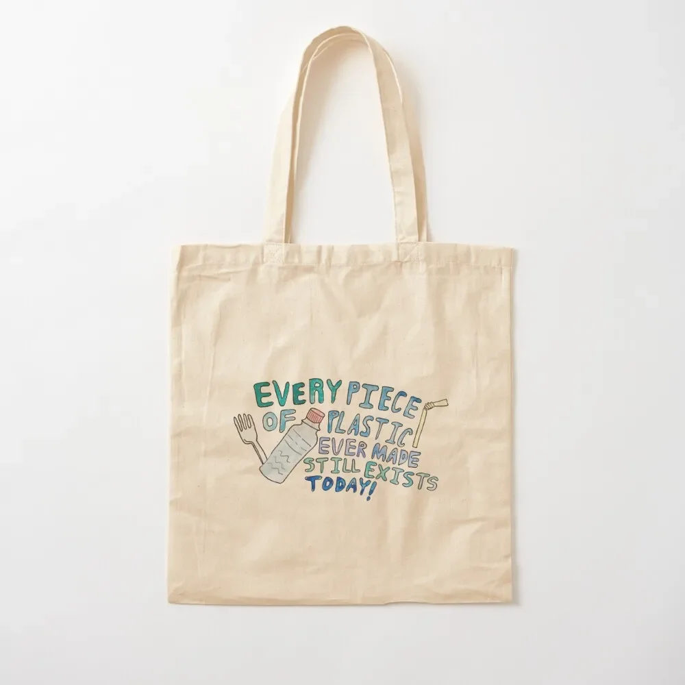 

Plastic Awareness Tote Bag custom bags Reusable bags shopping bag logo custom fabric bag