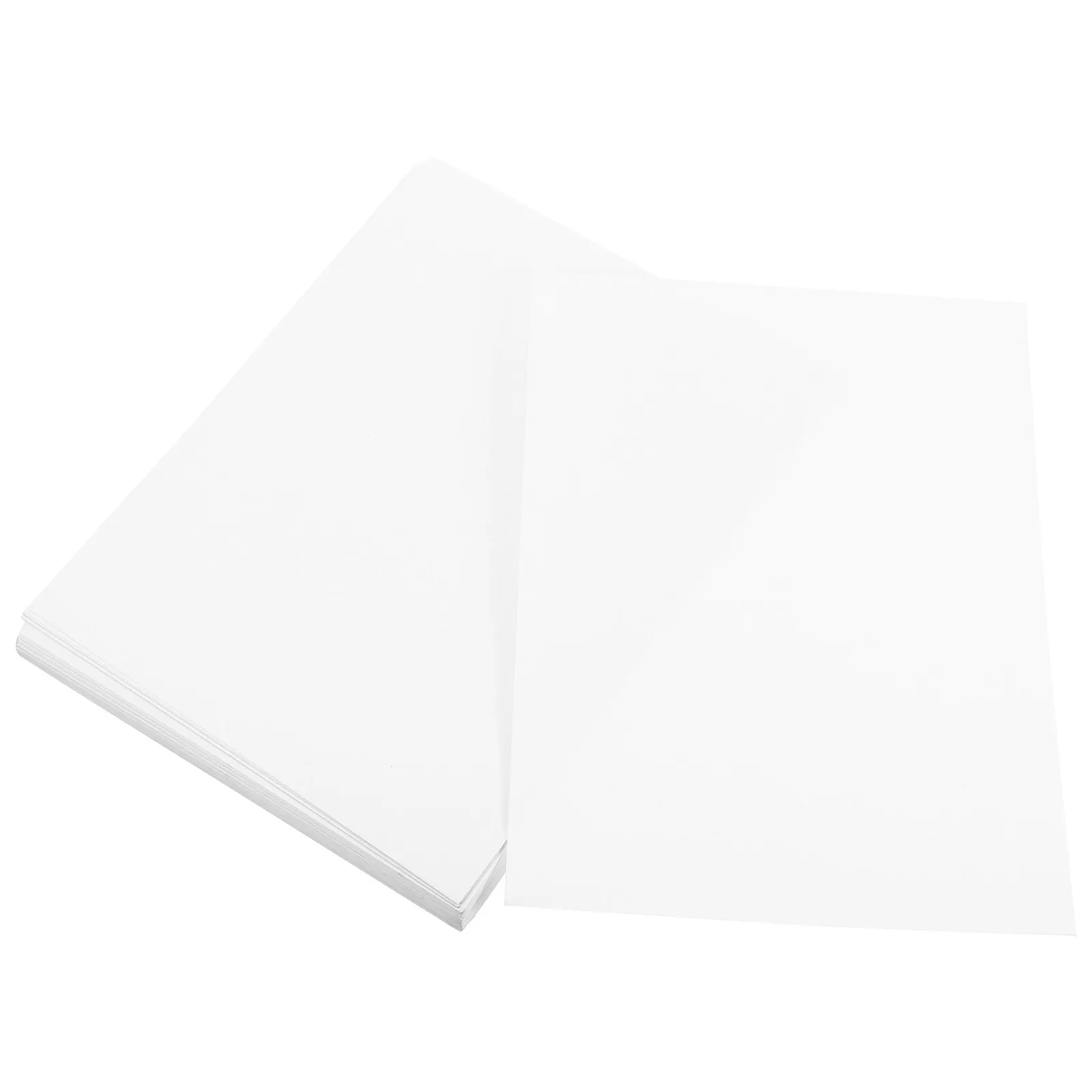 

100 Sheets Matte Self-Adhesive Label Paper A4 Printable Sticker Sheets Shipping Mailing Address Labels for Printer Business