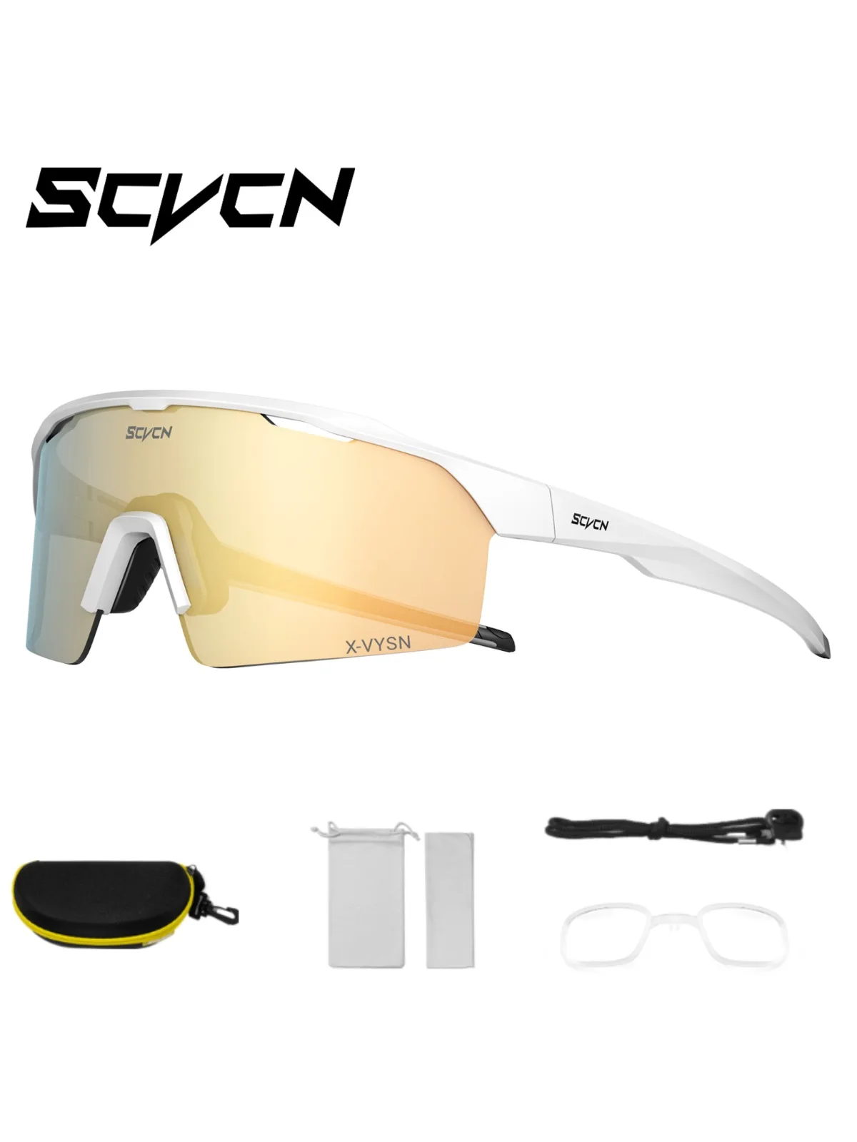 AliExpress SCVCN NEW Fashion Sunglasses for Men Photochromic Cycling Glasses Blue Cycl Mountain Bicycle Goggles Eyewear Sports Hiking UV400