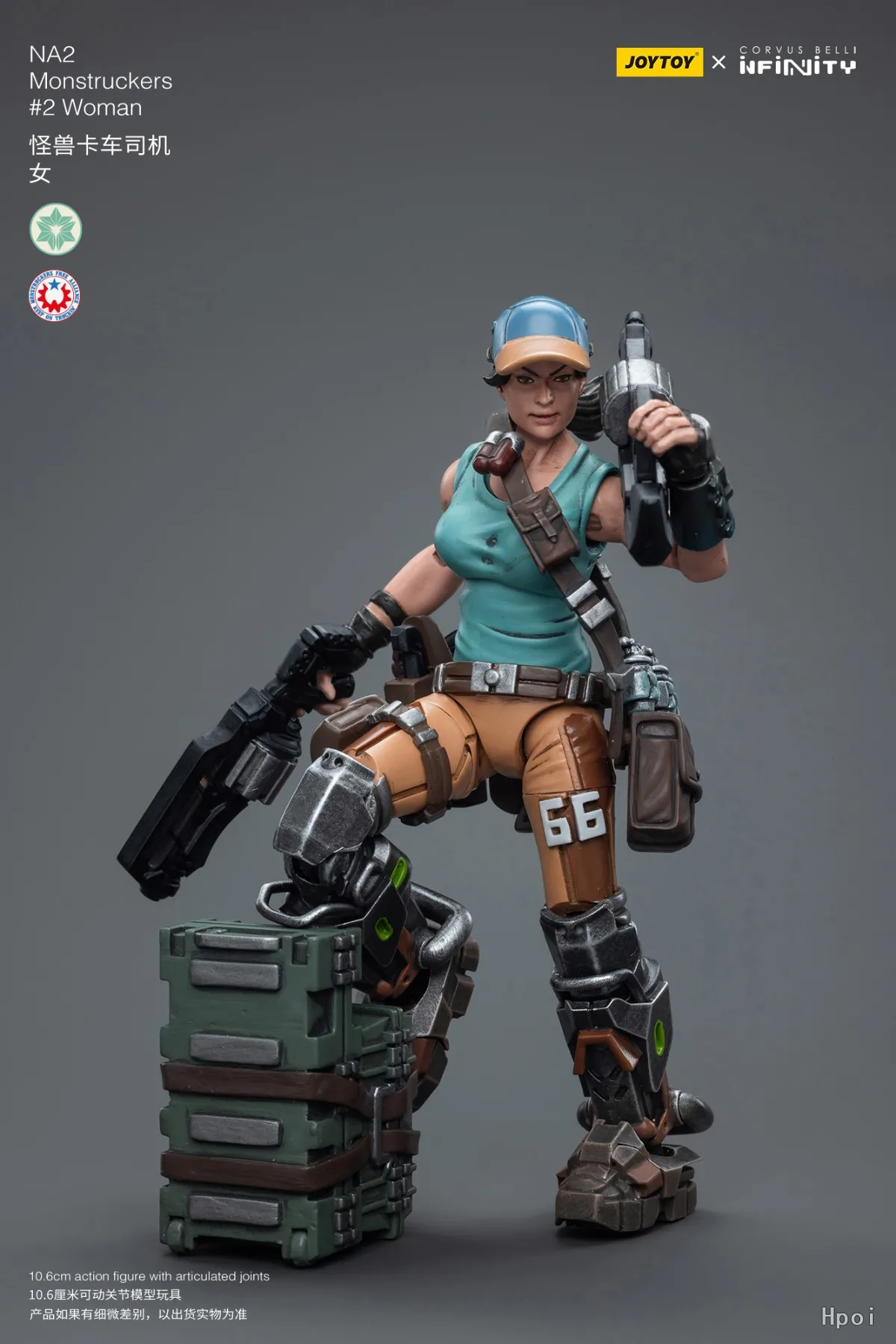 【Oryginalny】JOYTOY INFINITY NA2 Monstruckers 2 Kobieta JT7615 Figurki Akcji 1/18 Figurka Akcji Militarna Model Zabawka