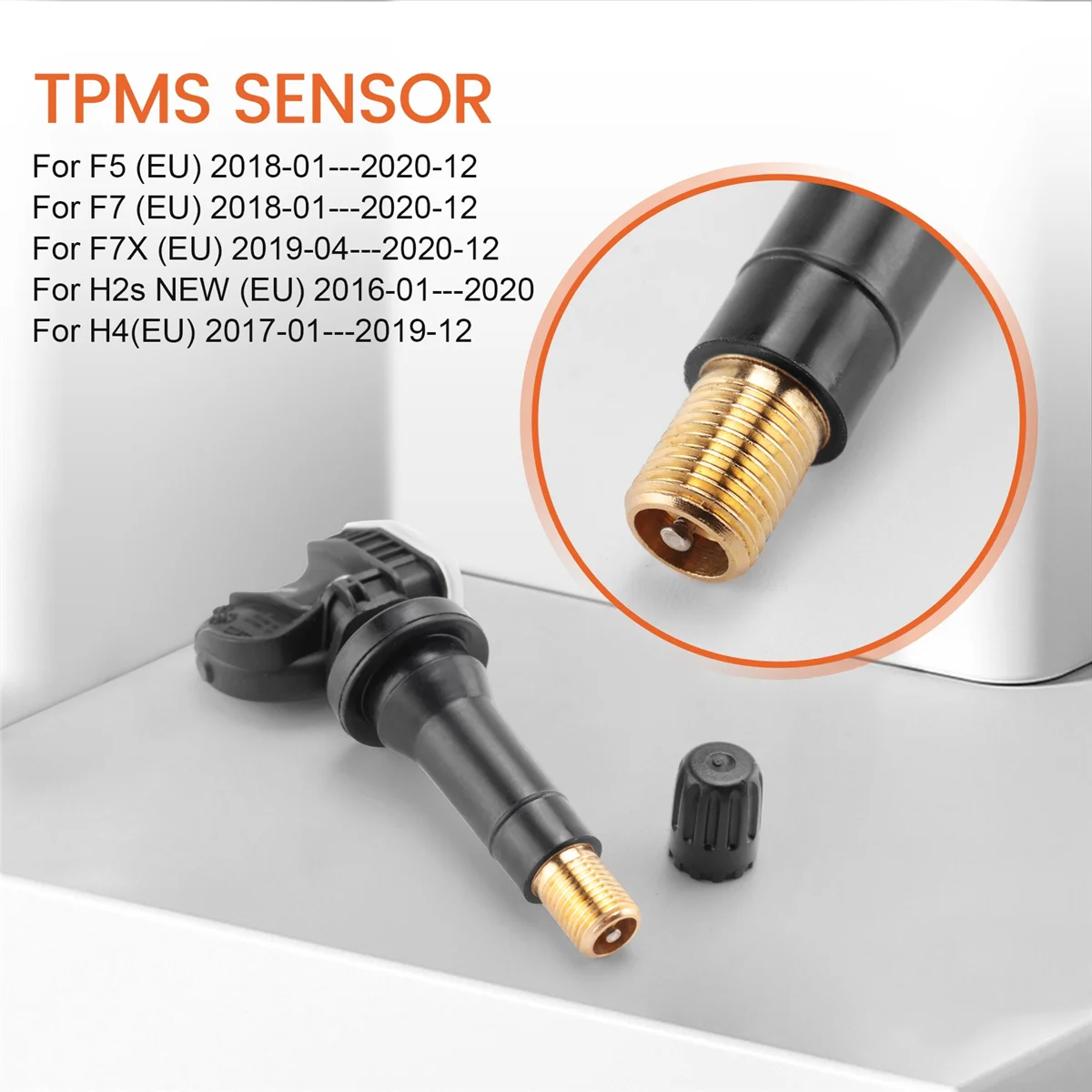 1 x เซนเซอร์วัดความดันยาง TPMS สำหรับ VV5 2017-2020 wey VV6 VV7 P8 F5 F7 F7X H7L H2S H4 3641100XKR02A H6