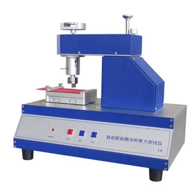 Automatic circle adhesion tester, coating and substrate adhesion testing device circle tester