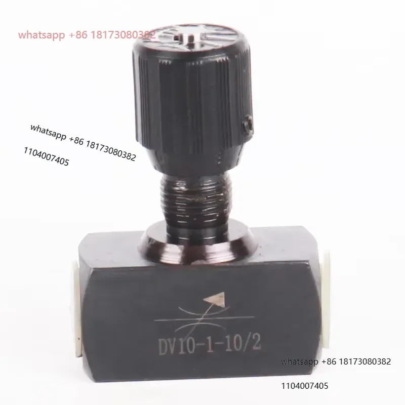Unidirectional throttle globe valve DV/DRV6/8/10/12/16/20/25/30 threaded hydraulic valve
