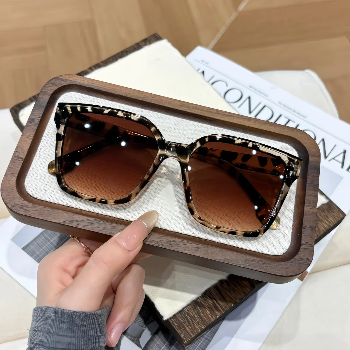 3-teiliges Set Europäischer und Amerikanischer Retro-Stil Unisex Mode-Sonnenbrillen Trendige Vielseitige Sommer-Sonnenschutzbrillen – Detail 2