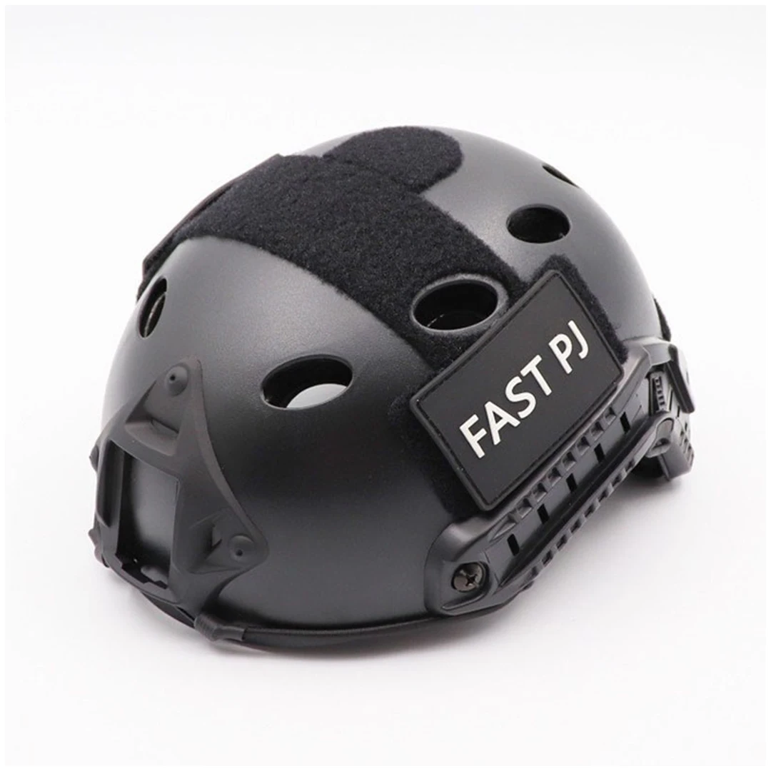 Szybki kask Airsoft kask ABS nowy pogrubiony Outdoor PJ wiatrówka wyposażeniem ochronnym strzeleckie CS